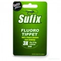 Леска Sufix Fluoro Tippet прозрачная 25м. 0,138мм. 1,4кг