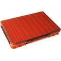 Коробка Kosadaka TB-S31A-OR, 34*21.5*5см для воблеров, двухсторонняя, оранжевая