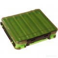 Коробка Kosadaka TB-S31C-GRN, 20*17.5*5см для воблеров, двухсторонняя, зелёная
