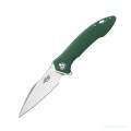 Нож складной "Firebird by Ganzo" с клипсой, дл.клинка 81мм, сталь D2, цв.зелёный