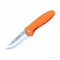 Нож складной "Firebird by Ganzo" с клипсой. дл.клинка 89мм, сталь 4116 Krupp, цв.оранжевый
