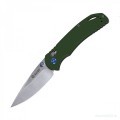 Нож складной "Firebird by Ganzo" с клипсой. дл.клинка 77мм, сталь 440C, цв.зелёный