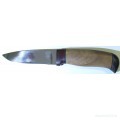 Нож Златоустовский Н15 ст. ЭИ 107 текстолит,орех