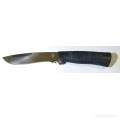 Нож Златоустовский Н63 ст. ЭИ 107 текстолит,кожа