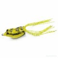Лягушка-незацепляйка Namazu FROG с лепестком 65 мм, 18 г, цвет 02, крючок-двойник YR Hooks (BN) #3/0