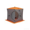 Палатка  зимняя Куб 1,5х1,5 orange lumi/gray Helios (HS-ISC-150OLG)