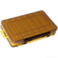 Коробка Kosadaka TB-S31D-Y, 20*13.5*3.5см для воблеров, двухсторонняя, жёлтая