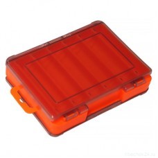 Коробка Kosadaka TB-S31E-OR, 14*10.5*3см для воблеров, двухсторонняя, оранжевая