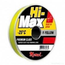 Леска Momoi Hi-Max F-Yellow 0.22мм 5.0кг 30м флуоресцентный