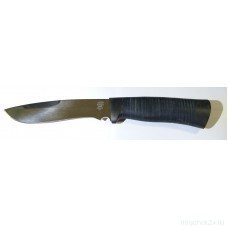 Нож Златоустовский Н63 ст. ЭИ 107 текстолит,кожа