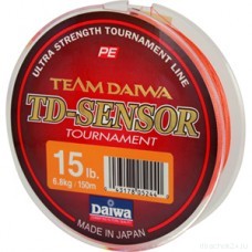 Леска плетеная DAIWA "TD Sensor Tournament - O 10lb" 0,14мм 150м (оранж.)