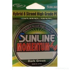 Шнур Sunline Momentum 4*4 d-0.208мм 20lb/8.8кг green 150м